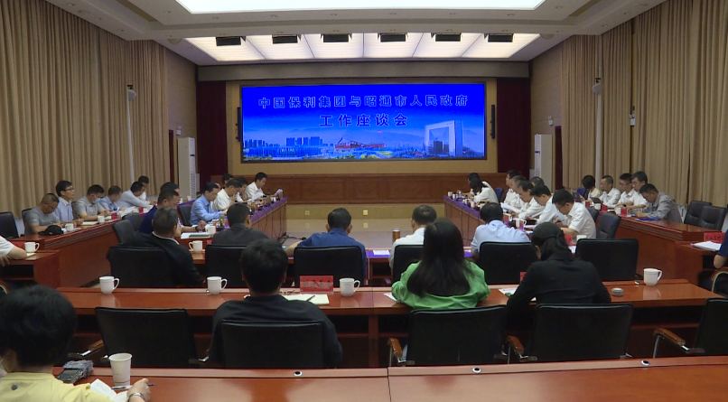 市政府与中国保利集团座谈