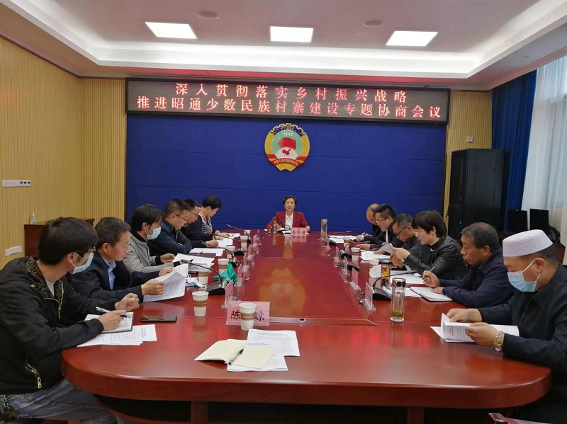 昭通市政协召开《深入贯彻落实乡村振兴战略 推进昭通少数民族村寨建设》专题协商会议
