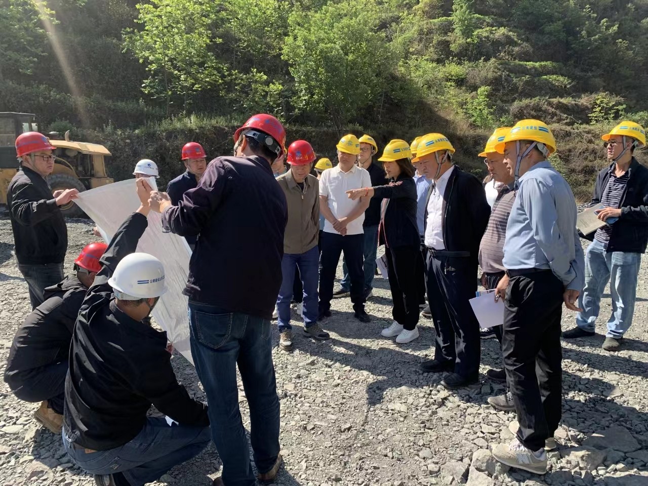 巧家县政协开展鲁巧高速公路建设进展情况专项视察