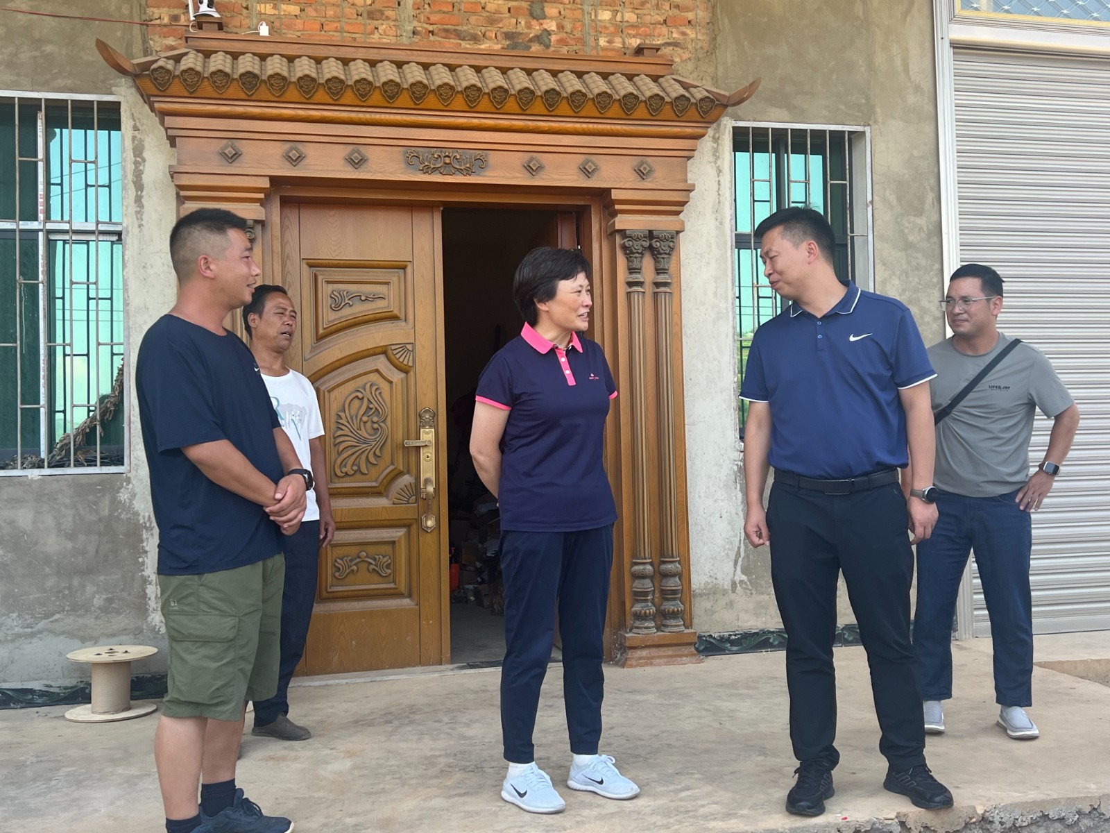 申琼到市政协机关乡村振兴挂钩联系村调研