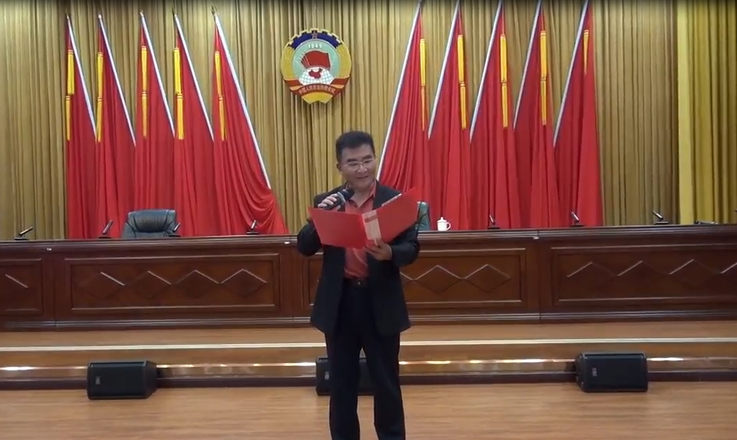 李建华朗诵毛泽东词沁园春雪