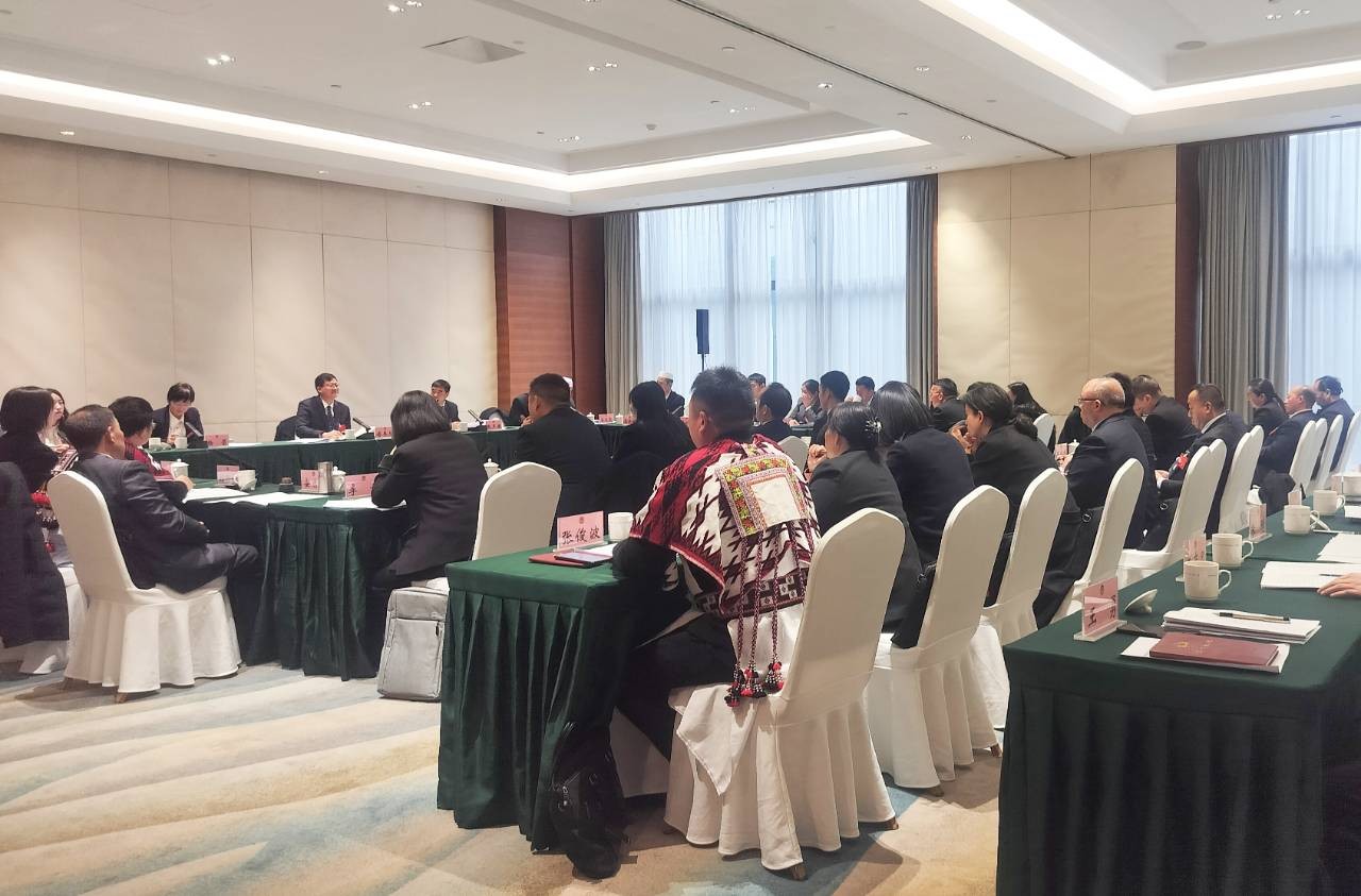 政协委员分组讨论政府工作报告