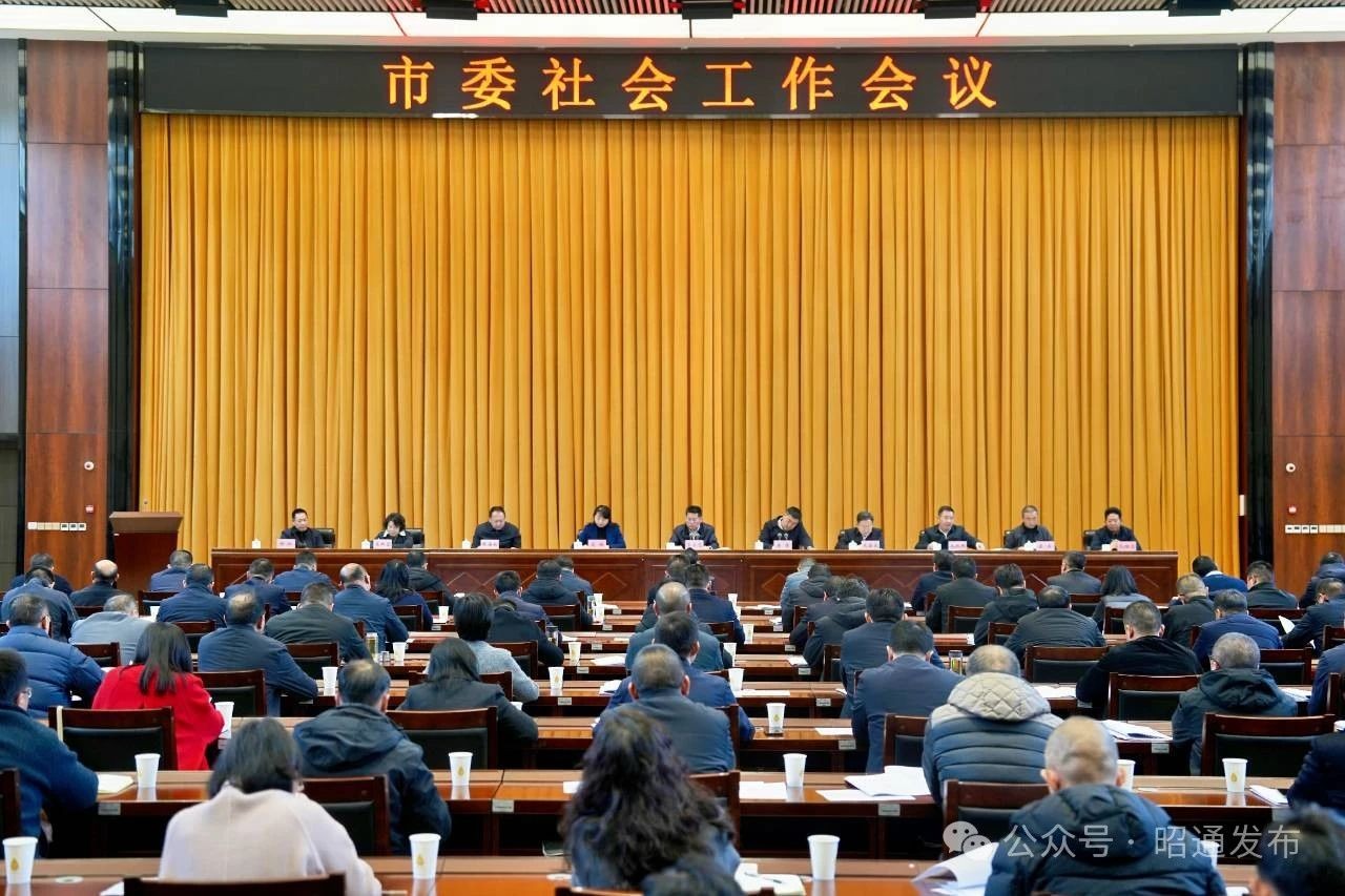 市委社会工作会议召开