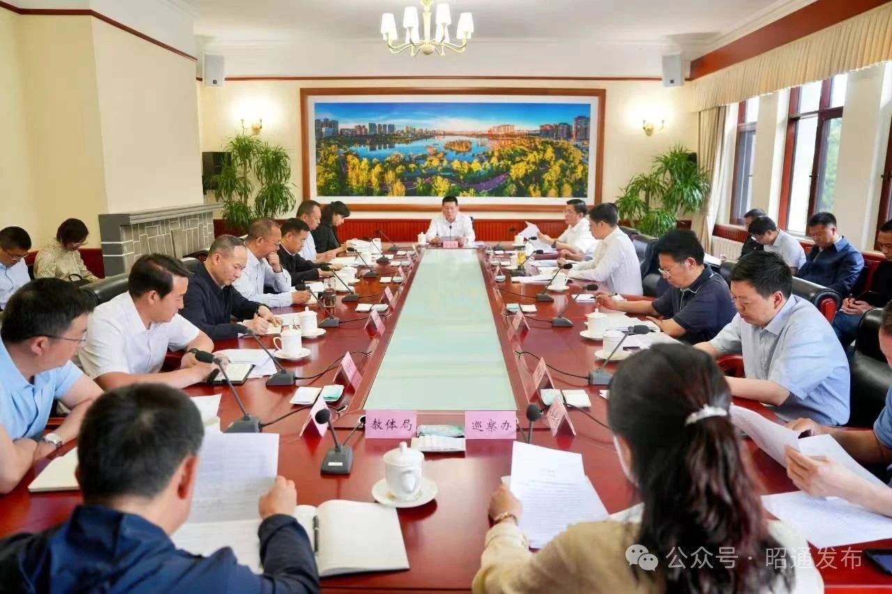 市委召开专题会议